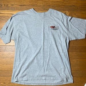 Vintage Cozumel Tee size  XL HEATHER GREY